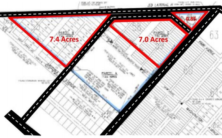 Pictures of Land property located at 15.2 Acres NWC Arizona Ave & Main St, San Joaquin, CA 93660 for sales - image #1