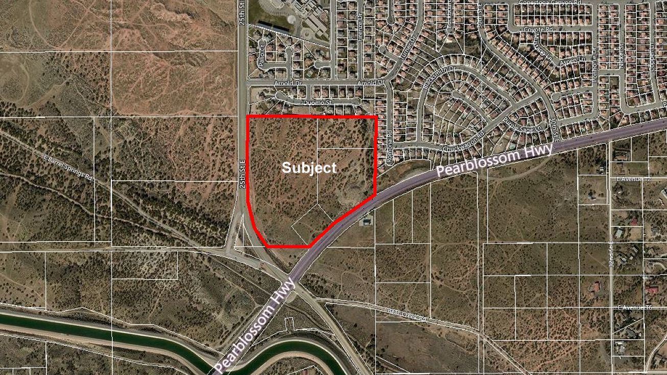 Pearblossom Hwy, Palmdale, CA 93550 Land for Sale Palmdale 34 Acres