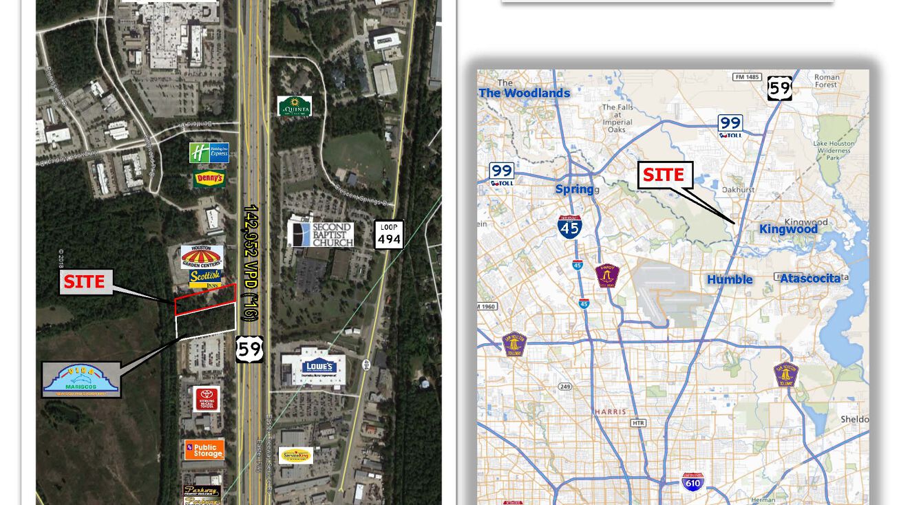 US 59 South of Kingwood Dr, Kingwood, TX 77339 Land for Sale US