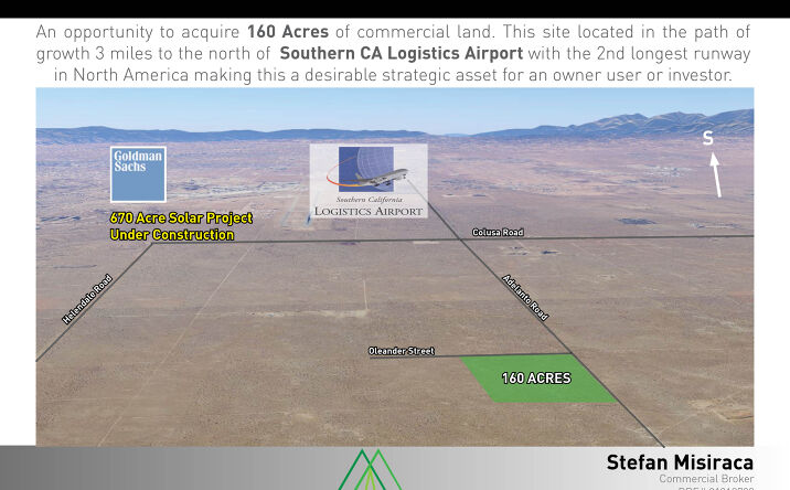 Pictures of Land, Special Purpose property located at Adelanto Rd & Oleander St, Adelanto, CA 92301 for sales - image #1