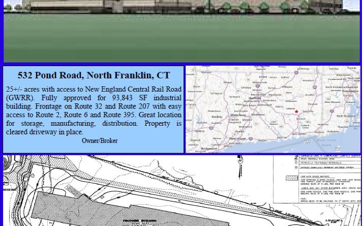 Pictures of Industrial, Land, Self Storage property located at 532 Pond Rd, North Franklin, CT 06254 for sales - image #1
