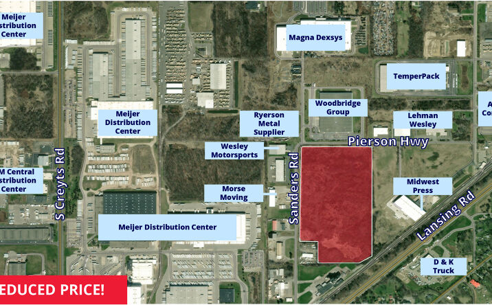 Pictures of Land property located at Pierson Highway and Sanders Road, Delta charter Township, MI 48917 for sales - image #1