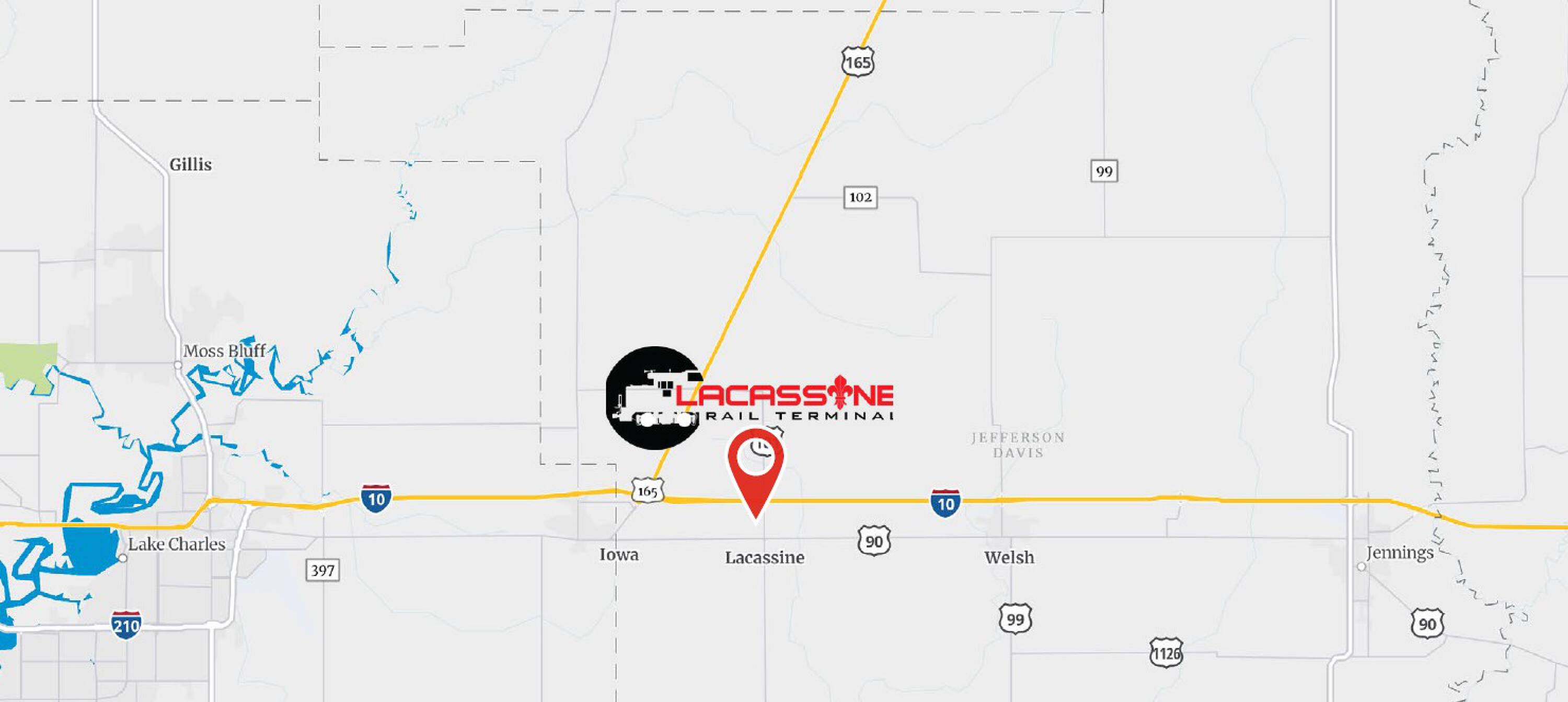 Lacassine Rail Terminal BTS Lease/Sale