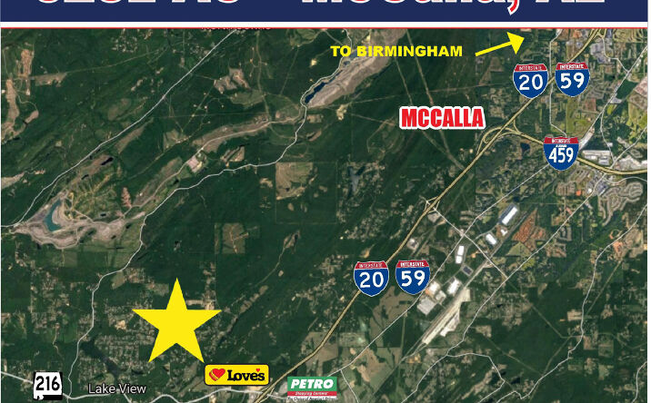 Pictures of Land property located at 7020 Alice Rd, McCalla, AL 35111 for sales - image #1