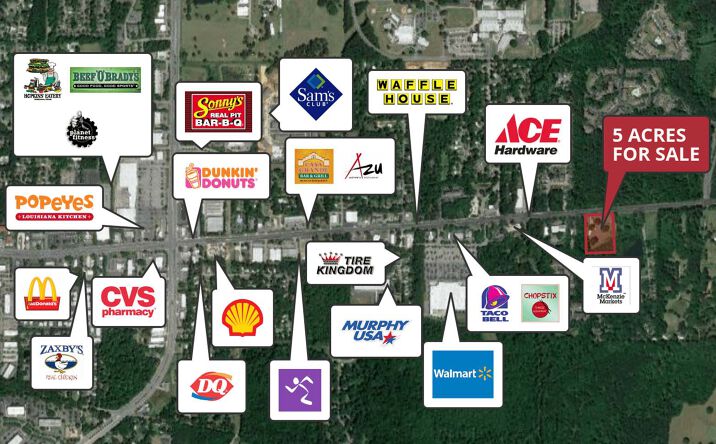 Pictures of Land property located at 3801 Apalachee Pkwy, Tallahassee, FL 32311 for sales - image #1