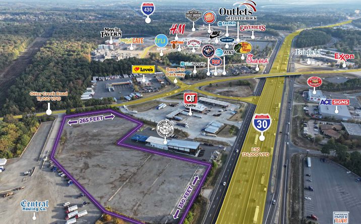 Pictures of Land property located at Otter Creek Rd, Little Rock, AR 72210 for sales - image #1