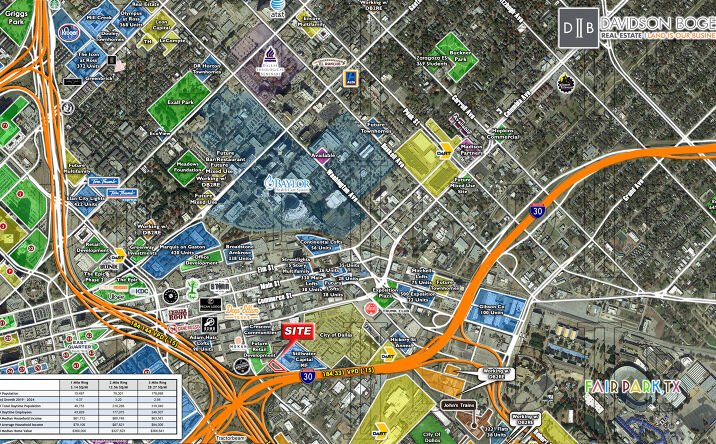 Pictures of Land property located at 514 S Hall St, Dallas, TX 75226 for sales - image #1