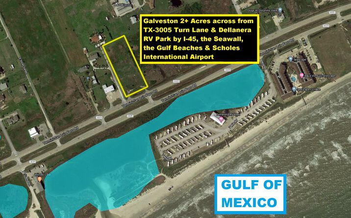 11126 Termini-San Luis Pass Rd, Galveston, TX 77554 - Land for Sale - Galveston 2+ Acres on TX-3005