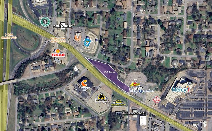 Pictures of Land property located at 6501 Rogers Ave, Fort Smith, AR 72903 for sales - image #1