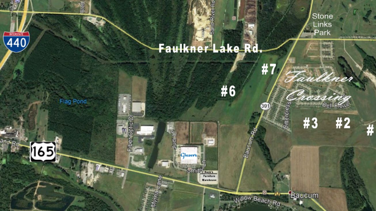 North of Hwy 165 Faulkner Lake Rd. & Hwy 391, North Little Rock, AR