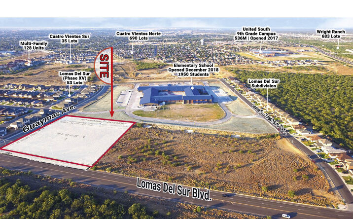 Pictures of Land property located at 3602 Lomas Del Sur Boulevard, Laredo, TX 78046 for sales - image #1