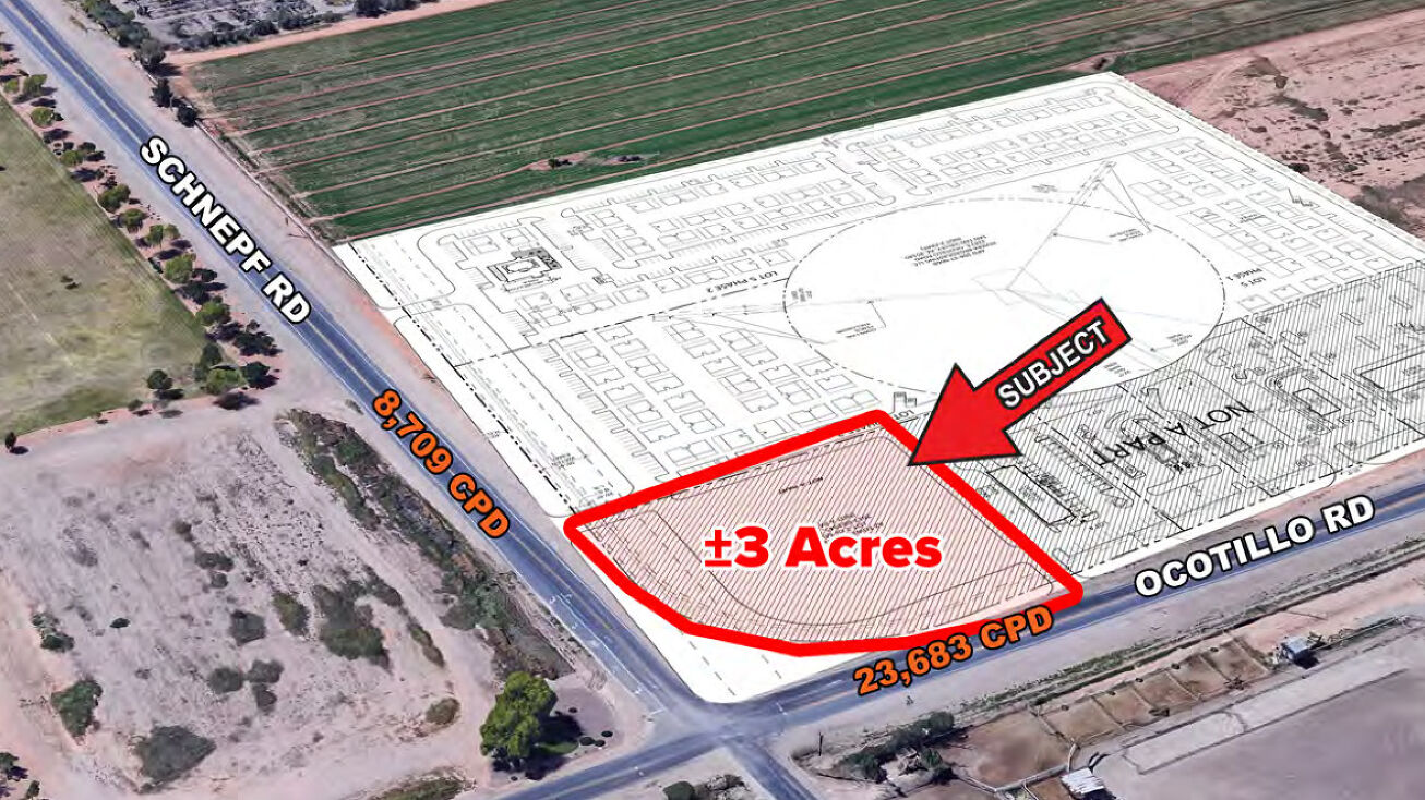 Ocotillo Road & Schnepf Road Southwest Corner, San Tan Valley, AZ