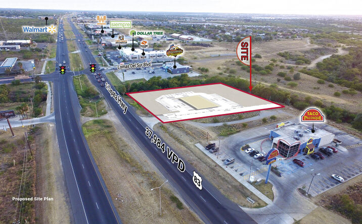 Pictures of Land property located at 3610 S US highway 83, Laredo, TX 78046 for sales - image #1