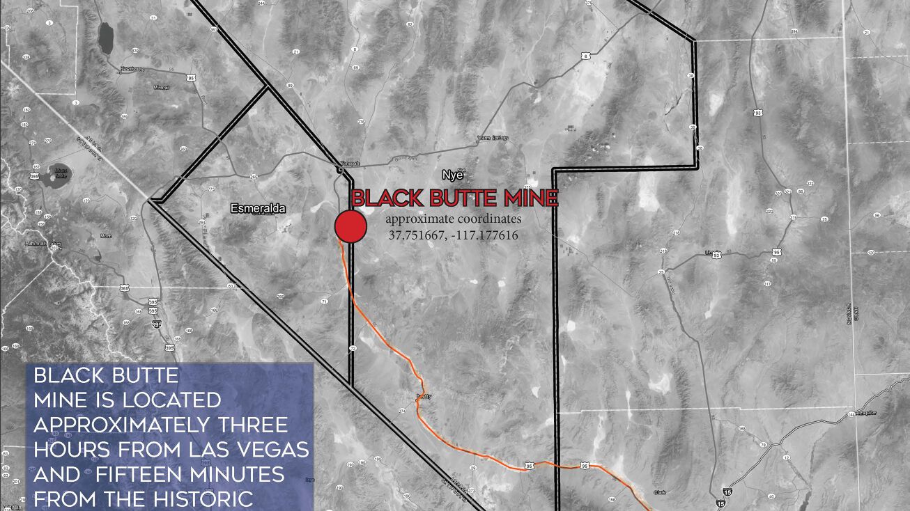 Black Butte Mine, Goldfield, NV 89013
