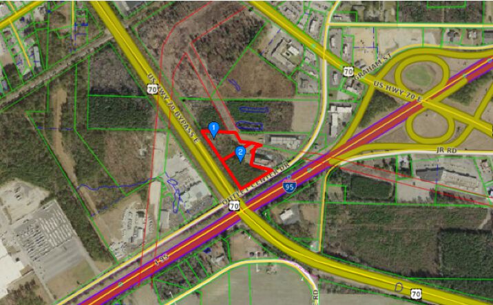 Pictures of Land property located at 1671 Outlet Center Dr, Selma, NC 27576 for sales - image #1