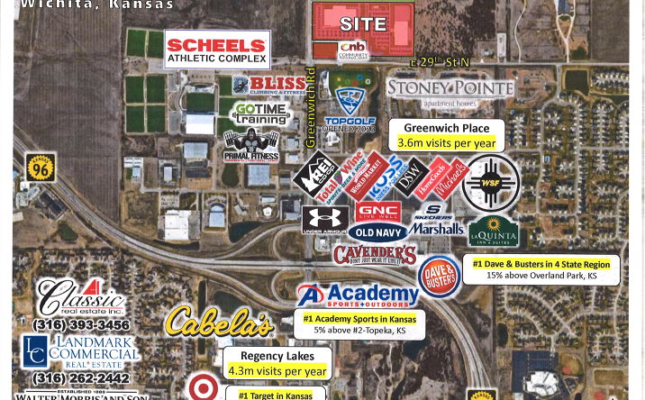 Pictures of Land property located at 29th St N and Greenwich Road, Wichita, KS 67226 for sales - image #1