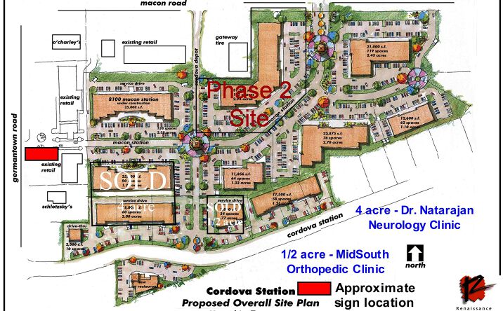 Pictures of Land property located at Macon Rd @ Country Village Dr., Cordova, TN 38018 for sales - image #1