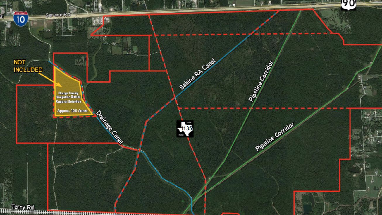 I10 & Hwy 1135, Orange, TX 77630 Land for Sale Orange Crossing