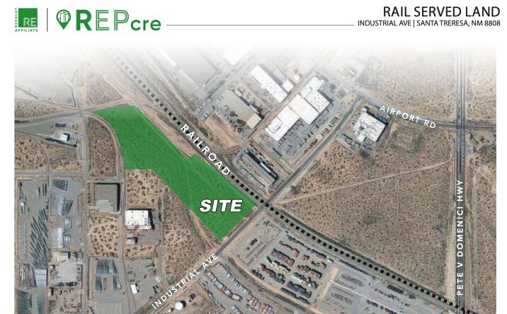 Pictures of Land property located at 0 Industrial Dr, Santa Teresa, NM 88008 for sales - image #1