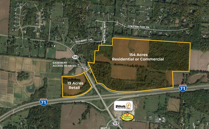 Pictures of Land property located at State Route 123 And I-71 - Lot 1, Lebanon, OH 45036 for sales - image #1