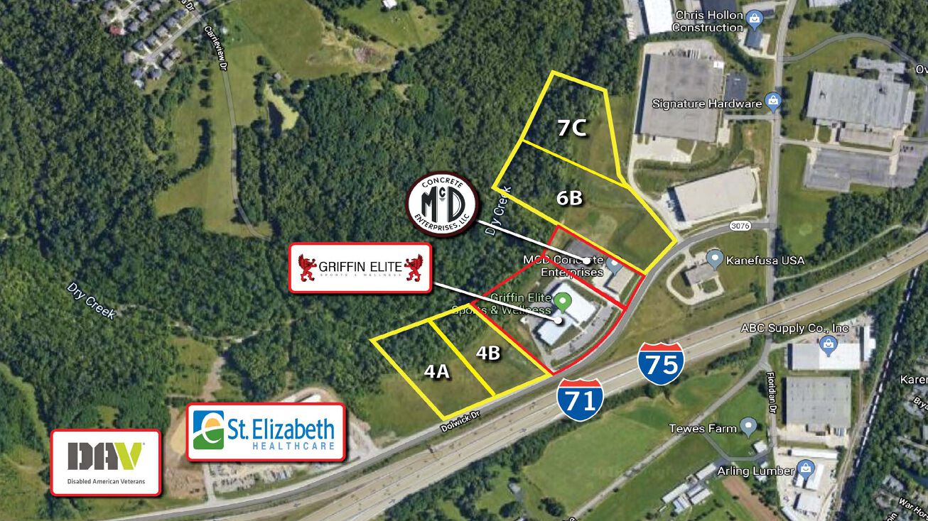 Dolwick Road, Erlanger, KY 41017 Land for Sale Tewes Business Park
