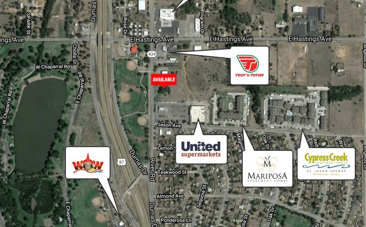Pictures of Land property located at River Rd. and Hastings Land, Amarillo, TX 79107 for sales - image #1