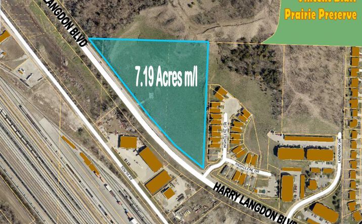 Pictures of Land property located at 7.19 Acres Harry Langdon Boulevard, Council Bluffs, IA 51503 for sales - image #1