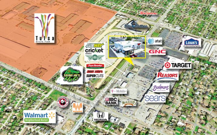 Pictures of Retail property located at 1881 S Yale Ave, Tulsa, OK 74112 for comps - image #1