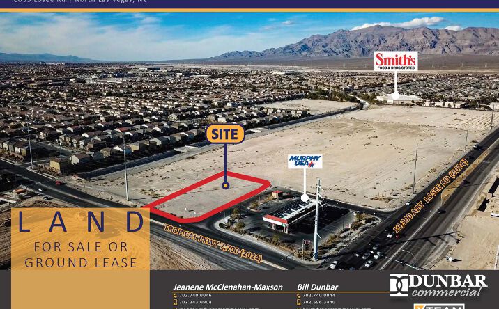 Pictures of Land property located at 6035 Losee Rd, North Las Vegas, NV 89081 for sales - image #1