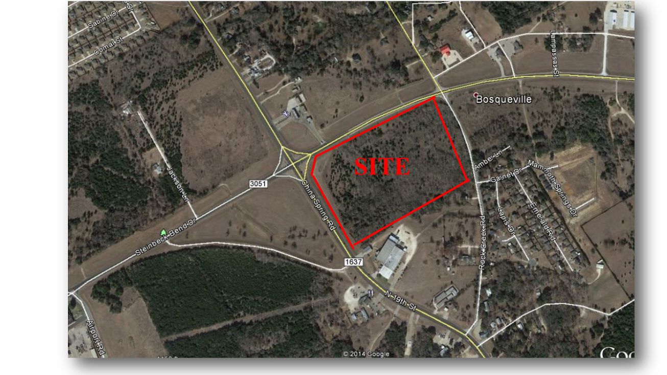 22.663 Acres Steinbeck Bend and N 19th, Waco, TX 76708 Land for Sale