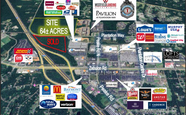 Pictures of Land property located at 749 Lamar Rd, Macon, GA 31210 for sales - image #1