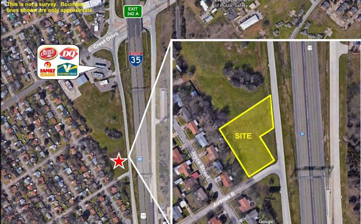 Pictures of Land property located at N IH-35 1.0 AC, Lacy-Lakeview, McLennan, TX 76705 for sales - image #1