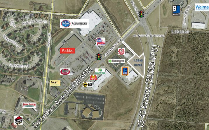 Pictures of Land property located at Columbus Avenue, Lebanon, OH 45036 for comps - image #1