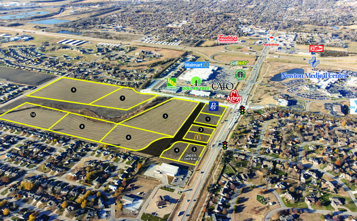 Pictures of Land property located at S Kansas Ave & Quail Creek Ave, Newton, KS 67114 for sales - image #1