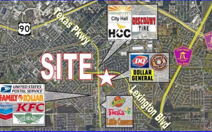 Pictures of Land property located at 1705 Texas Pkwy, Missouri City, TX 77489 for sales - image #1