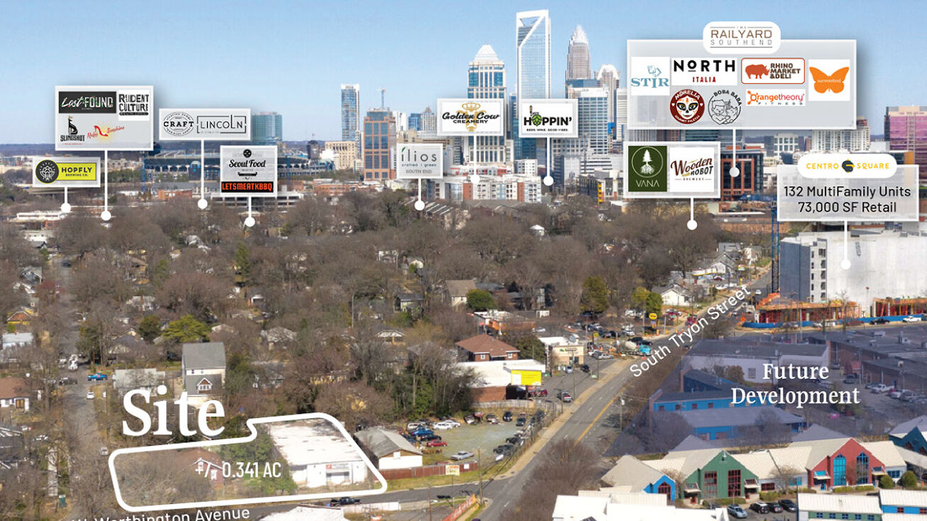 308 W Worthington Ave & 1825 Wickford Place, Charlotte, NC 28203