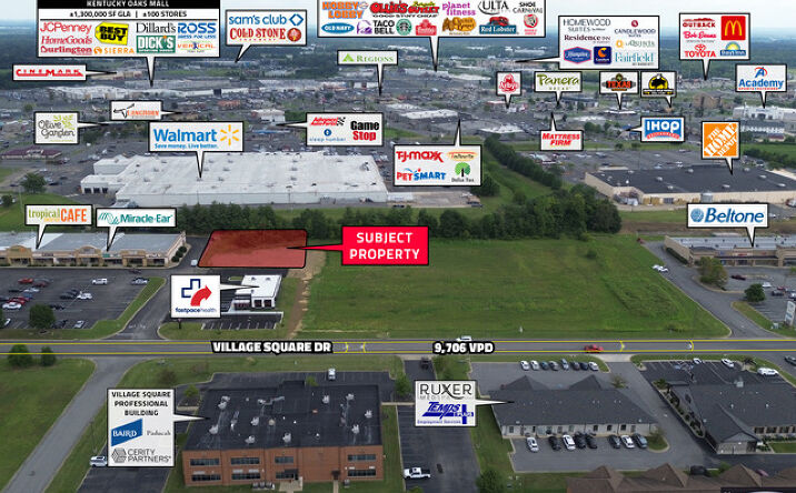 Pictures of Land property located at 4735 Village Square Dr, Paducah, KY 42001 for sales - image #1