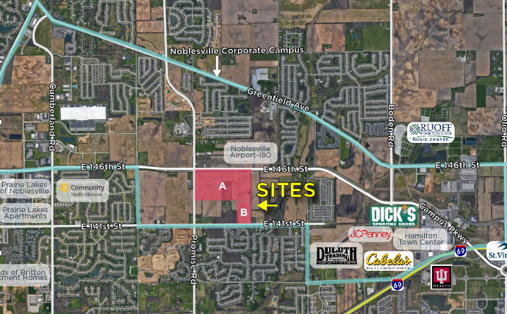 SEC 146TH ST & PROMISE RD Noblesville IN 46060 | Crexi.com