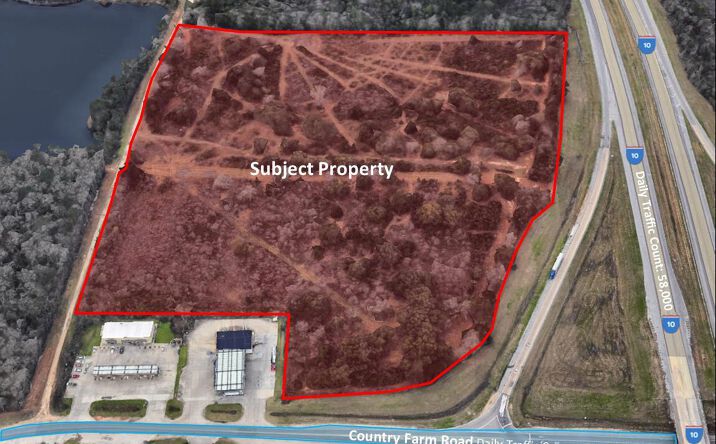 Pictures of Land property located at 0 Interstate 10 & County Farm Rd Road, Long Beach, MS 39560 for sales - image #1
