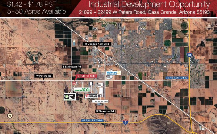 Pictures of Land property located at 21899 W Peters Rd, Casa Grande, AZ 85193 for sales - image #1