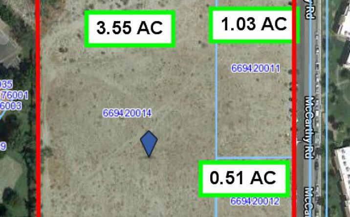 Pictures of Land property located at NWC McCarthy Road & West San Rafael Drive, Palm Springs, CA 92262 for sales - image #1