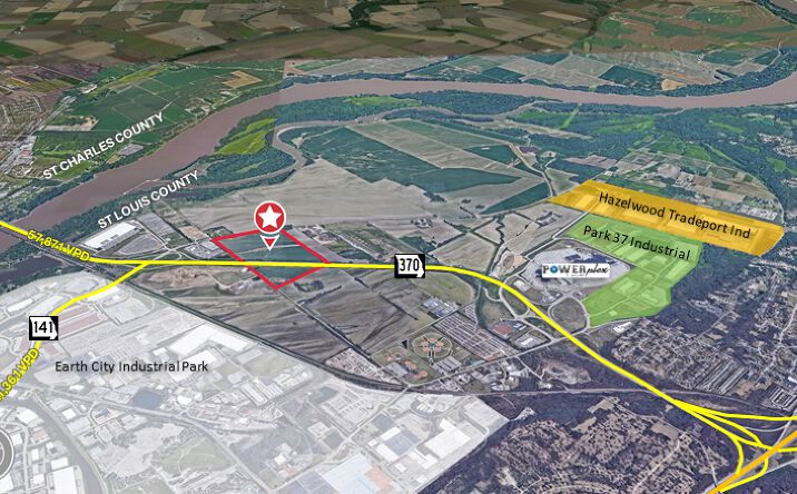Pictures of Land property located at 13727 Missouri Bottom Rd, Bridgeton, MO 63044 for sales - image #1
