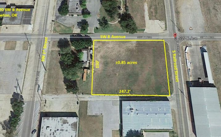 Pictures of Land property located at 2-20 SW B Avenue, Lawton, OK 73501 for sales - image #1