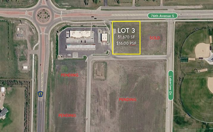 Pictures of Industrial, Land, Office, Retail property located at 76th Ave S, Horace, ND 58047 for sales - image #1