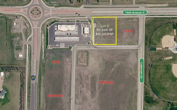 Pictures of Industrial, Land, Office, Retail property located at 76th Ave S, Horace, ND 58047 for sales - image #1