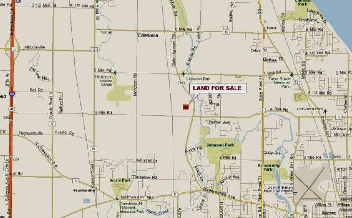 Pictures of Land property located at West Side of STH 38 Just North of Four Mile Road, Caledonia, WI 53402 for sales - image #1