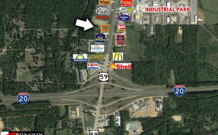 Pictures of Land property located at Highway 59 Frontage @ Cox Road, Marshall, TX 75672 for sales - image #1