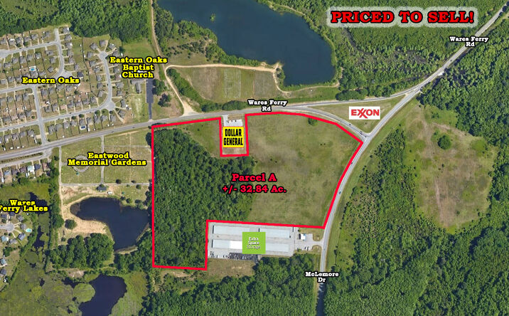 Pictures of Land property located at McLemore Dr & Wares Ferry Rd, Montgomery, AL 36117 for sales - image #1