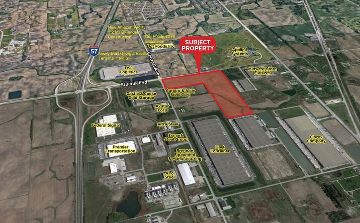 Pictures of Land property located at SEC of W Stuenkel Rd, University Park, IL 60484 for sales - image #1