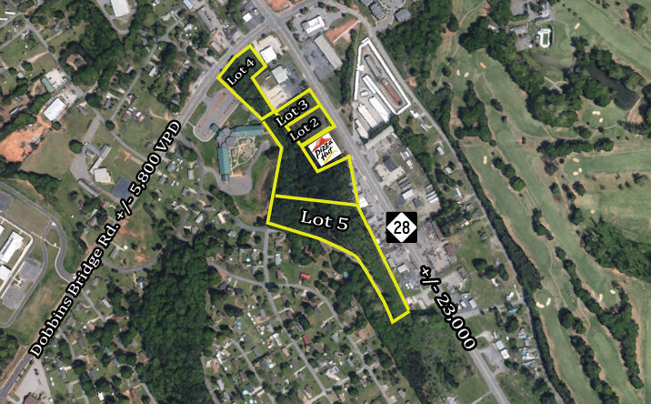 Pictures of Land property located at Hwy 28 Bypass & Dobbins Bridge Road, Anderson, SC 29624 for sales - image #1